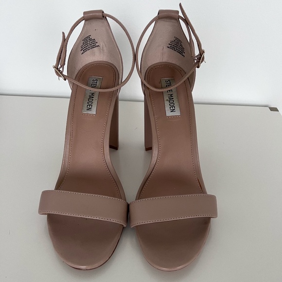 Steve Madden Carrson Heel - Blush Leather - Picture 3 of 6